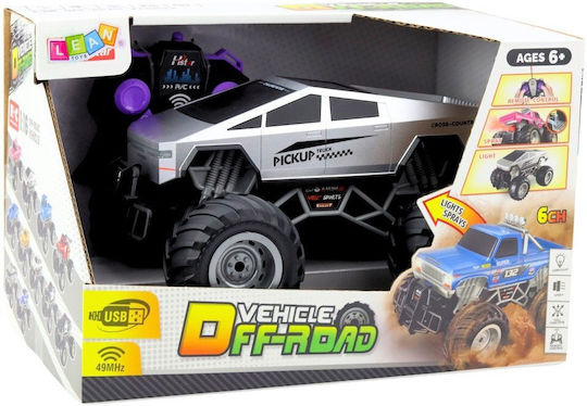 Lean Toys Remote Controlled Car Silver