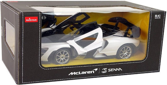 Auto R C Mclaren Senna Rastar 1:14 White Remote Control