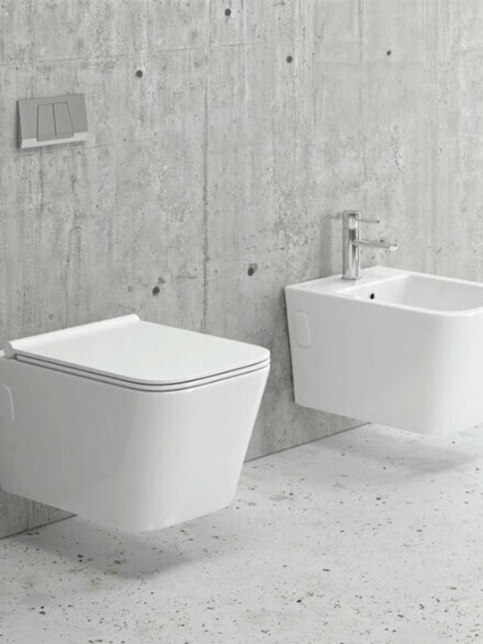 Roca Wandhängende Toilette Randlos