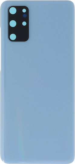Samsung Galaxy S20+ S20+ 5G Battery Door + Battery Door Adhesive + Back Camera Lens Bezel Blue OEM