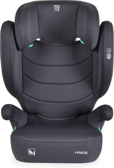 Moni Race Baby Car Seat High-back Booster i-Size with Isofix Cosmos Grey 15-36 kg