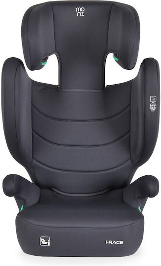 Moni Race Детско Столче за Кола High-back Booster i-Размер Stone Grey 15-36 кг