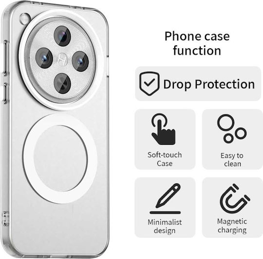 Back Cover Alb (Oppo Find X8 Pro)