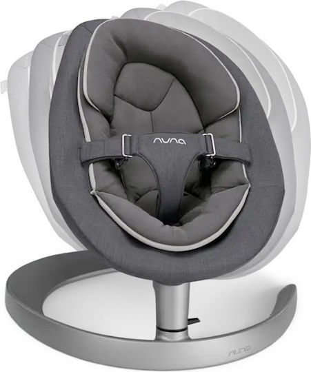 Nuna Leaf Grow Manual Baby Bouncer Granite