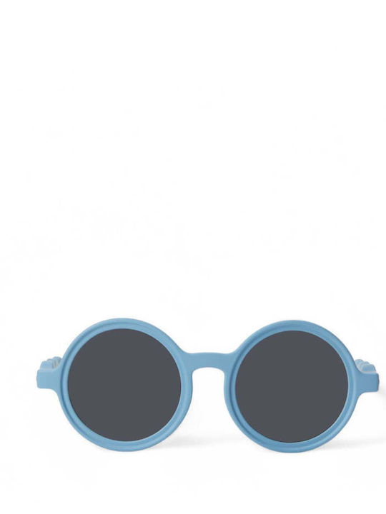 Olivio & Co Classic Round Baby Kids Sunglasses Blue For 0-18 Months