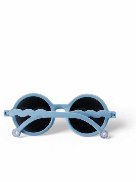 Olivio & Co Classic Round Baby Kids Sunglasses Blue For 0-18 Months
