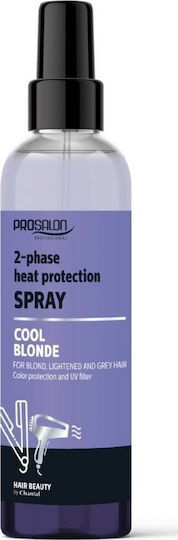 Chantal Prosalon Cool Blonde Спрей за Термозащита на Косата за Защита на Цвета 200ml