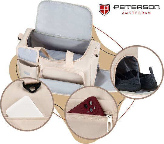Peterson Sack Voyage Back Beige Fabric