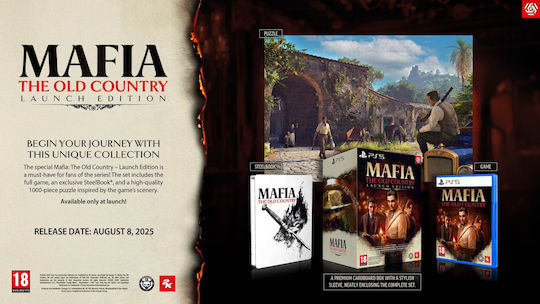 Mafia The Old Country Start Edition PS5-Spiel