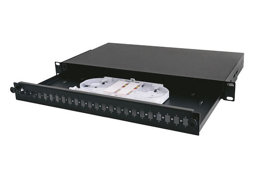 Panel 19 1U 24xSC SX 1x Cartridge SC-FL-01 P1-S240000-New