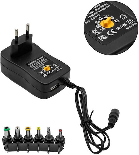 Universal Netzadapter 12 3A mit Leistung 36W mit Steckerset