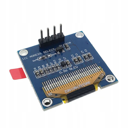 Rosfix Οθόνη Oled 0 96" 4πινών Λευκή