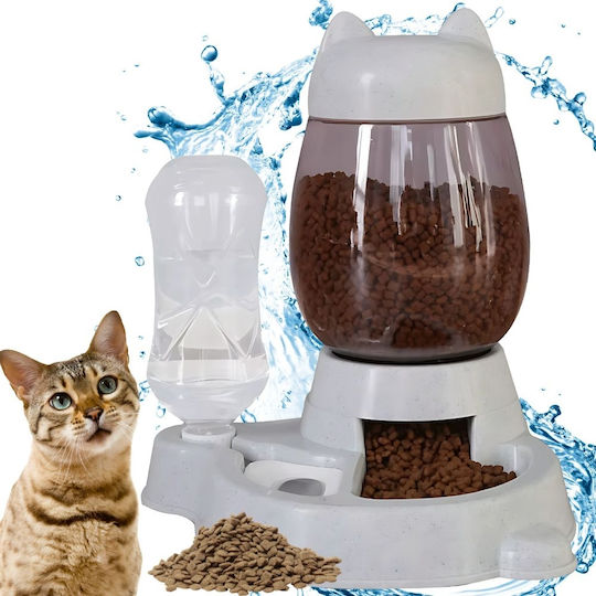 Verk Group Automatic Plastic Bottle Water for Dog & Cat 2lt 30cm (Various Designs/Colours)