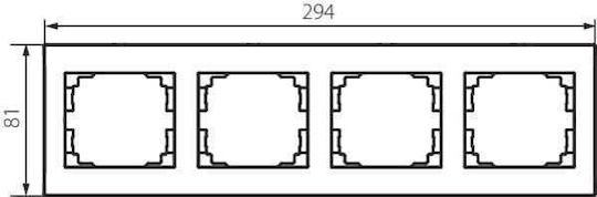 Logi Horizontal Quad Frame