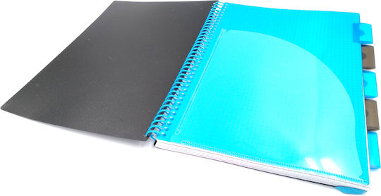 Pukka Pad Notebook Spiral 100 Sheets A4 Blue