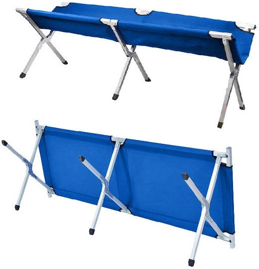 Folding Camp Bed/Cot Aluminum Single 187x70cm