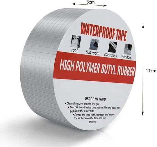 Isolierband 50mm x 5m Silber