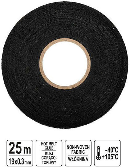 Yato Isolierband 19mm x 25m Yato Schwarz