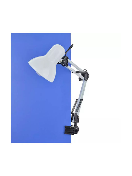 Schreibtischlampe für Fassung E27 in Rosa Farbe