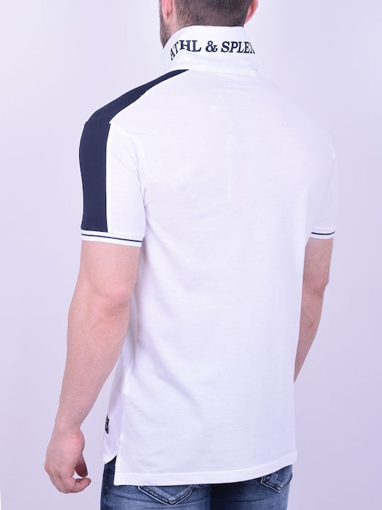 Polo T-Shirt Weiß