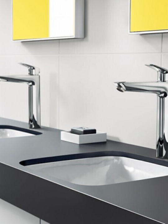 Hansgrohe My Mixing Tall Sink Faucet Silver