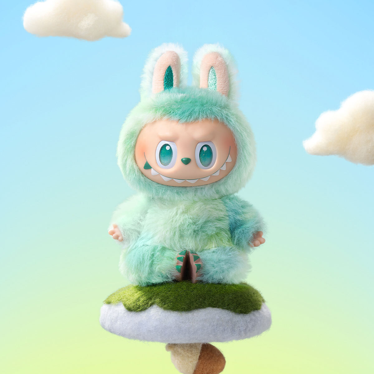 キーホルダー・アクリルキーホルダー LABUBU THE NONSTERS Big into Energy HOPE Pop Mart Labubu Big Into Energy Plush Keychain Doll - Blind