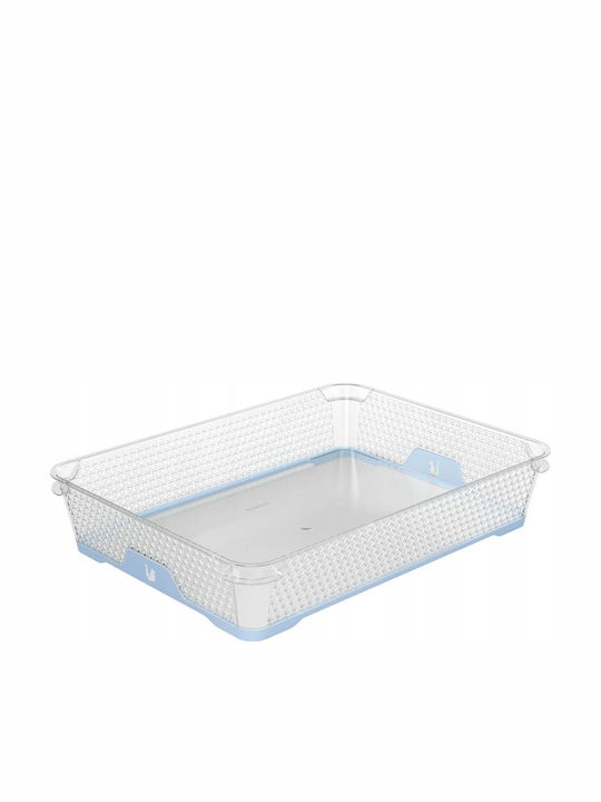 Keeeper Coș De Depozitare Din Plastic Transparent 36x7cm