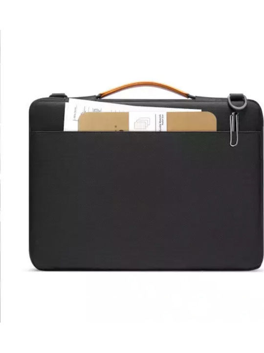 Tech-Protect Defender Shoulder / Handheld Bag for 16" Laptop Black