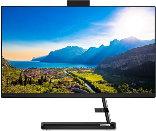 Lenovo IdeaCentre AIO 3 24ALC6 23.8" (Ryzen 5-7430U/16GB/512GB SSD/FHD/Без операционна система) UK