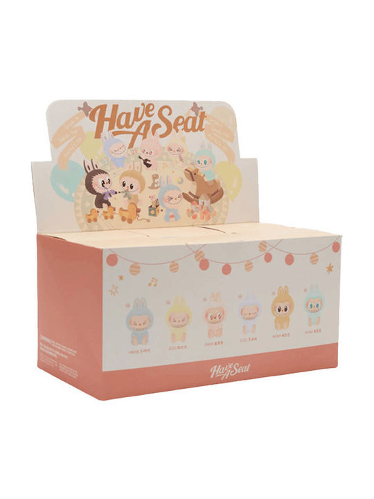 Pop Mart Комплект Ключодържател The Monsters Have A Seat Vinyl Plush Blind Box (Случаен Избор) 6бр