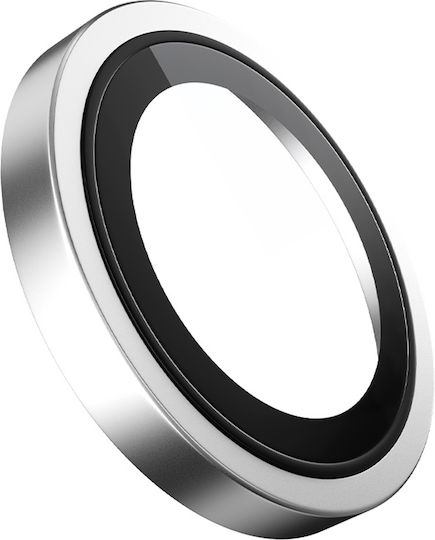 Blueo Camera Protection Metal Frame Silver for the iPhone 14 Pro, iPhone 14 Pro Max