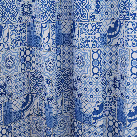 Decocraft Vorhang mit Grommets Blau 140x260cm