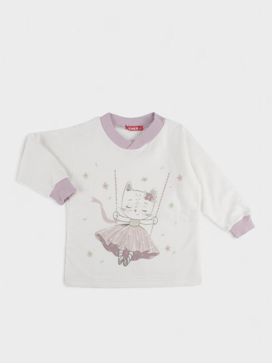 Kitti Kinder Schlafanzug Pink