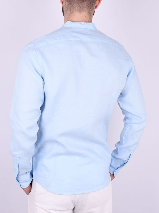 Дълъг ръкав Риза Light Blue