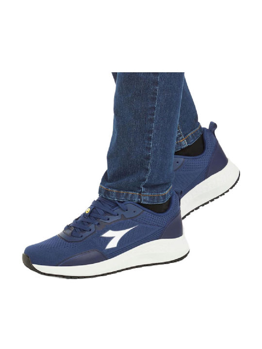 Utility Diadora Crew Niedrig Arbeit Blau mit Zertifizierung ESD ,SR