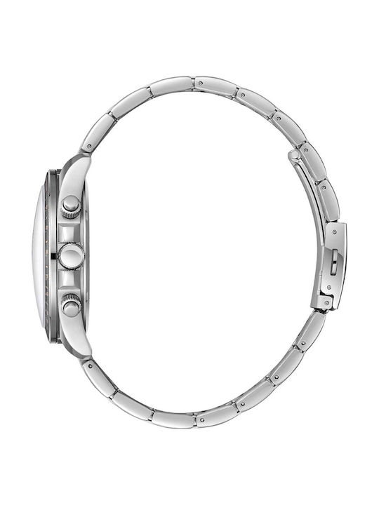Lee Cooper Bracelet Men's Watch Battery with Silver Metal Bracelet