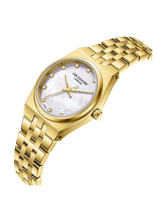 Lee Cooper Crystals Watch with Battery Mechanism
