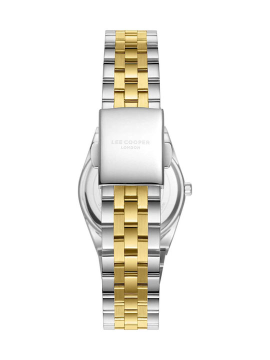 Lee Cooper Crystals Women's Watch with Gold Metal Bracelet