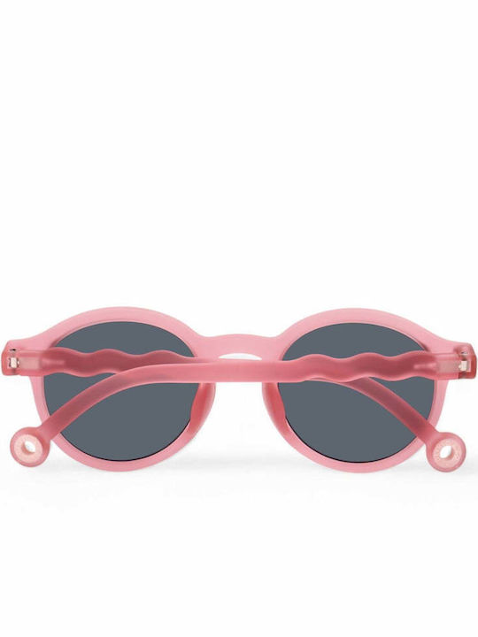 Olivio & Co Oval Kids Sunglasses with Polarized Pink Lenses for 5-12 Years