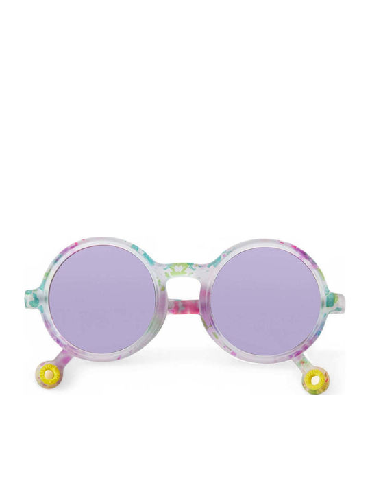 Olivio & Co Classic Polarized Λουλούδια Λευκά για 5-12 Ετών