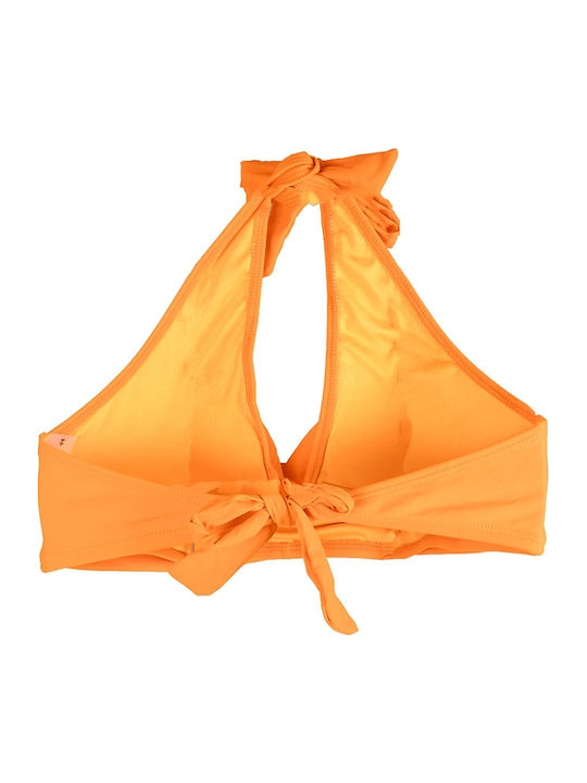 Set Bikini Hohe Taille Blumen Gelb