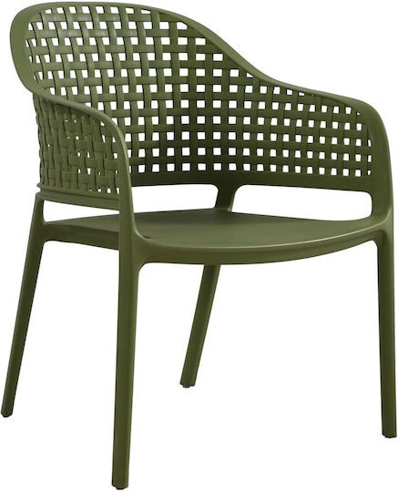 Woodwell Garten- und Outdoor-Möbelsets Malaga 4 Stück Grün E320,S2
