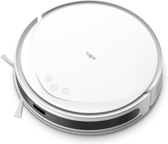TP-LINK Tapo Rv20 Max Σκούπα Ρομπότ με Χαρτογράφηση Laser & Απορρόφηση 5300Pa Λευκή