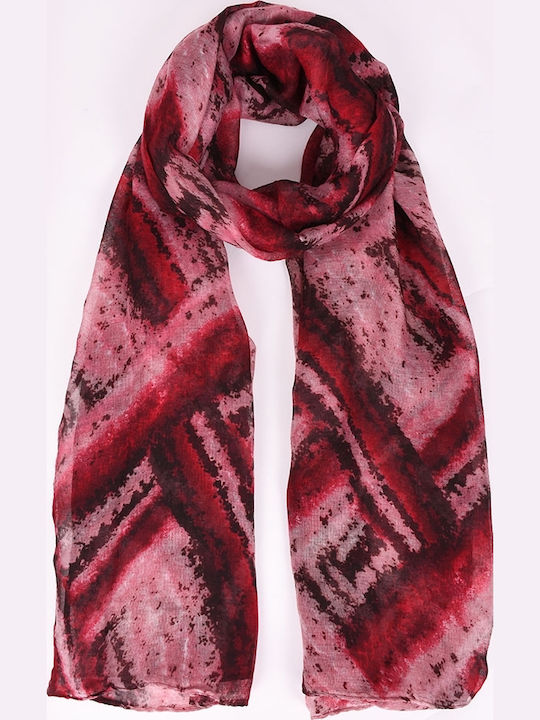 T & D Women's Scarf Red