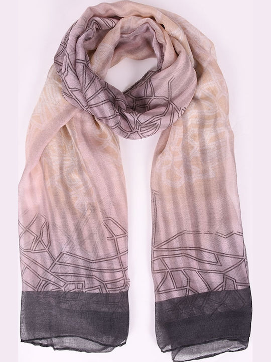 T & D Women's Scarf Gray