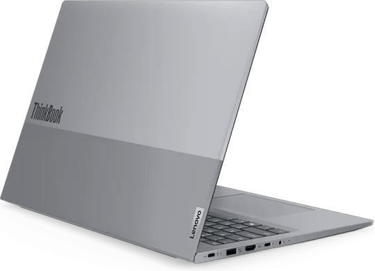 Lenovo ThinkBook 16 G6 IRL 16" IPS FHD+ (i5-1335U/16GB/512GB SSD/W11 Pro) Arctic Grey (International English Keyboard)