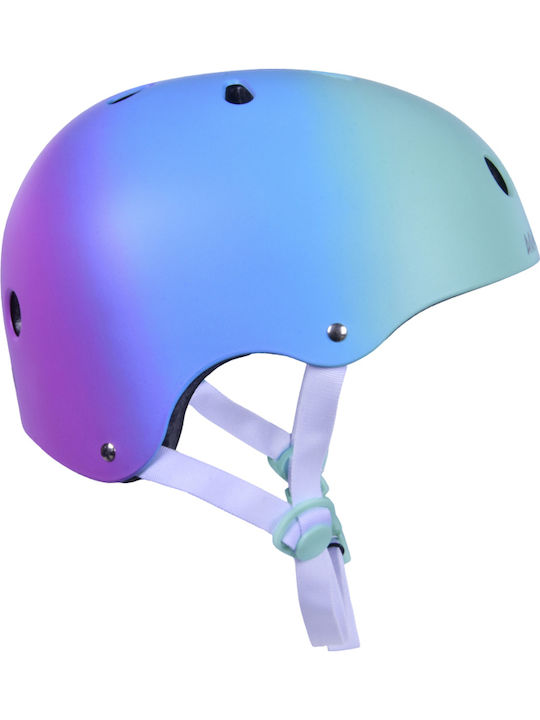 Athlopaidia Kids' City Bike Helmet Green/Pink/Blue