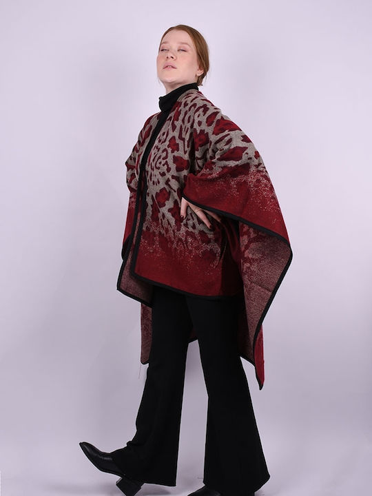 T & D Strandponcho Rot
