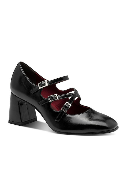 Black Heels with Strap