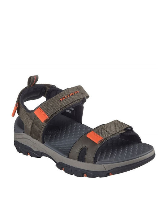 Herrensandalen in Grün Farbe